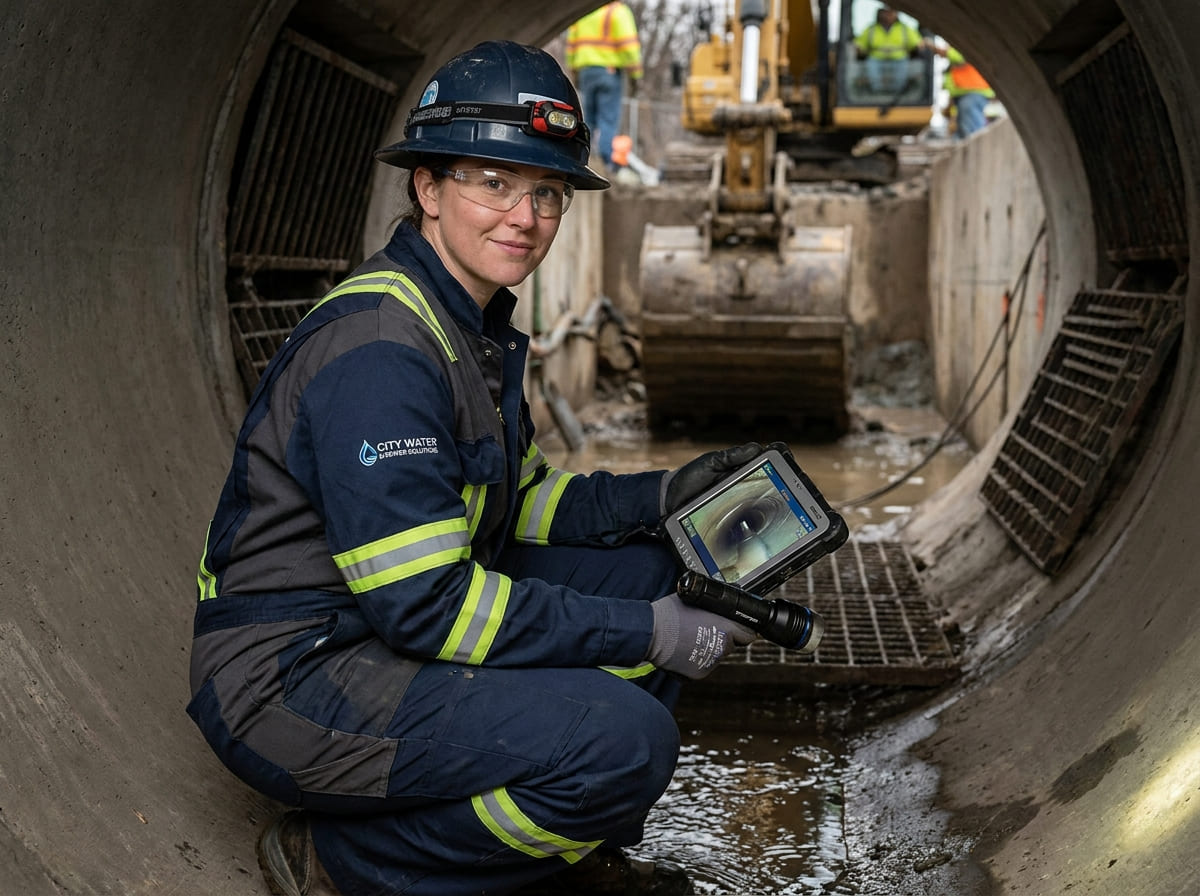 Sewer Line Inspection & Replacement in Thorndale